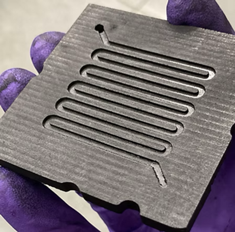 Exploded bipolar plate view