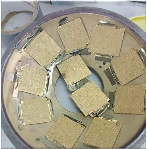 Gold catalyst deposited on Gas Diffusion Electrode for CO2 reduction